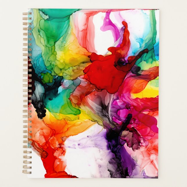 Agenda Prism de Jeweltone - Aquarela (Frente)