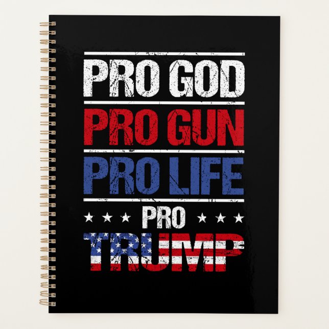 Agenda Pro God Pro Gun Pro Life Pro Trump Eleição (Frente)