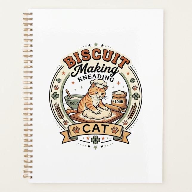 Agenda Produção de Biscoito Amassando Gato Produção de Bi (Frente)