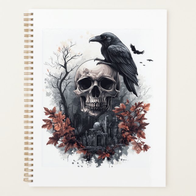 Agenda Profecia da Caveira e do Corvo (Frente)