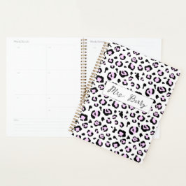 Agenda Professor de Impressão Leopard