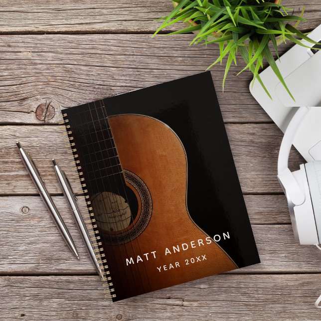 Agenda Professor de Música Guitarrista Moderno 2026 (Criador carregado)