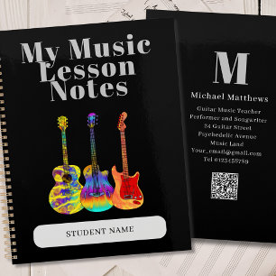 Agenda Professor de Violão Lições Musicais Personalizado