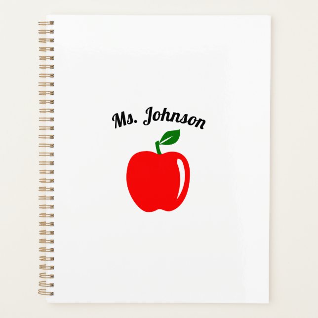 Agenda Professor Personalizado (Frente)