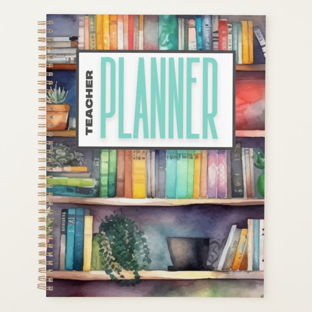 Agenda Professor Planner - prateleira (Frente)