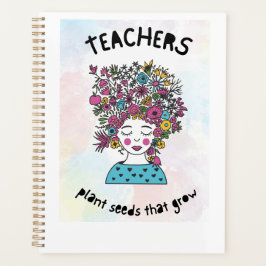 Agenda Professores Plantam Sementes Professora Obrigado P