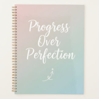 Agenda Progresso Sobre Perfeição – Caderno Motivacional M