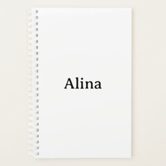 Agenda Promoção de Marca Simples pequeno 5.5" x 8.5"