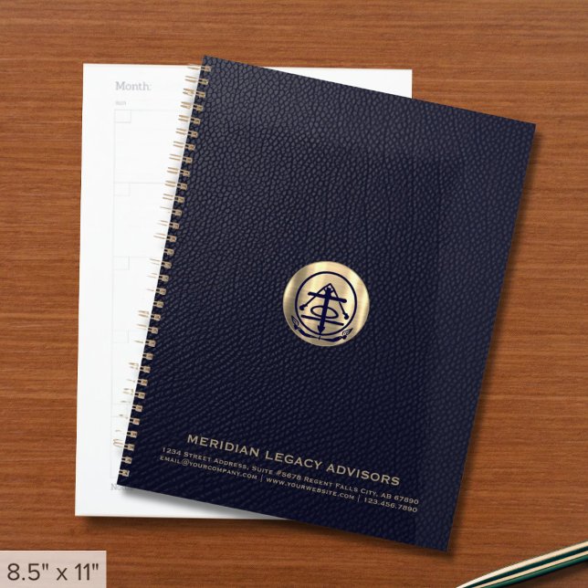 Agenda Promocional comercial de logotipo (Criador carregado)