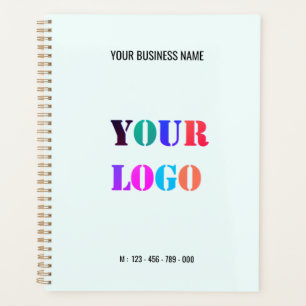 Agenda Promocional de logotipo Empresa Personalizada Simp