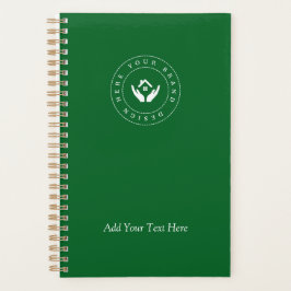 Agenda Promocional de texto e logotipo personalizado mini