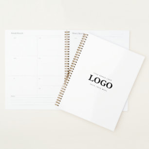 Agenda Promocional de texto e logotipo personalizado mini