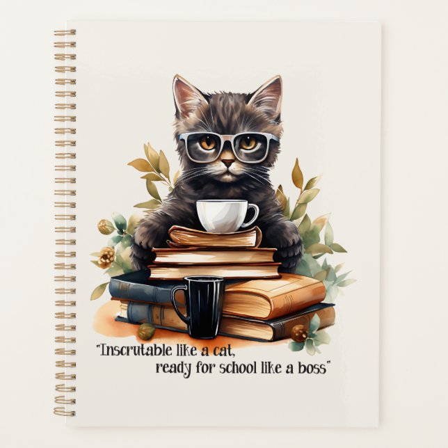 Agenda Pronto Para A Escola Como Um Chefe (Frente)