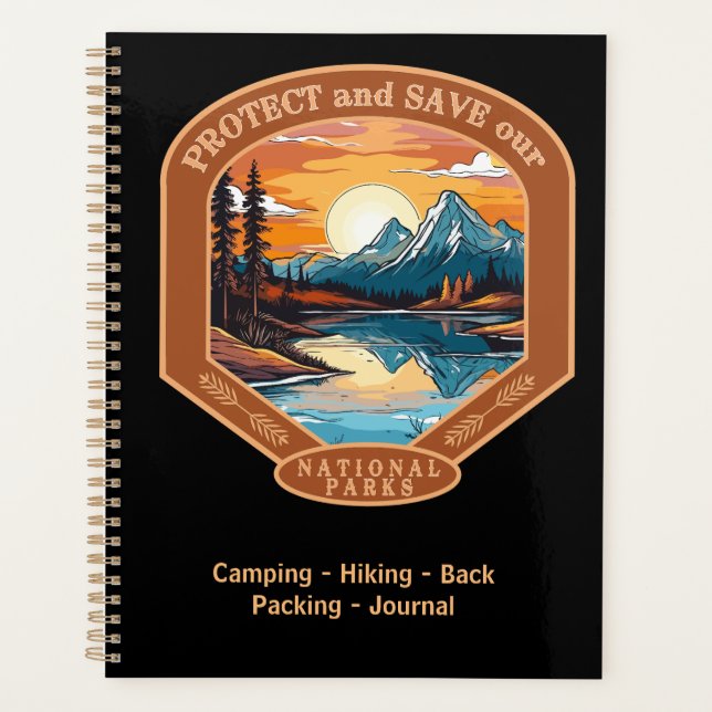 Agenda Proteger os nossos parques nacionais (Frente)