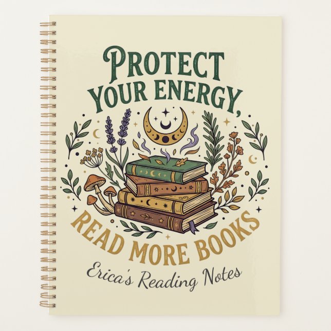 Agenda Proteja Sua Energia Leia Mais Livros Celestiais (Frente)
