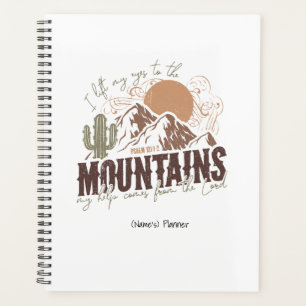 Agenda Psalm 121 Cristão Personalizado