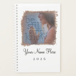 Agenda Psalm 46:10 - Personalized Day Planner
