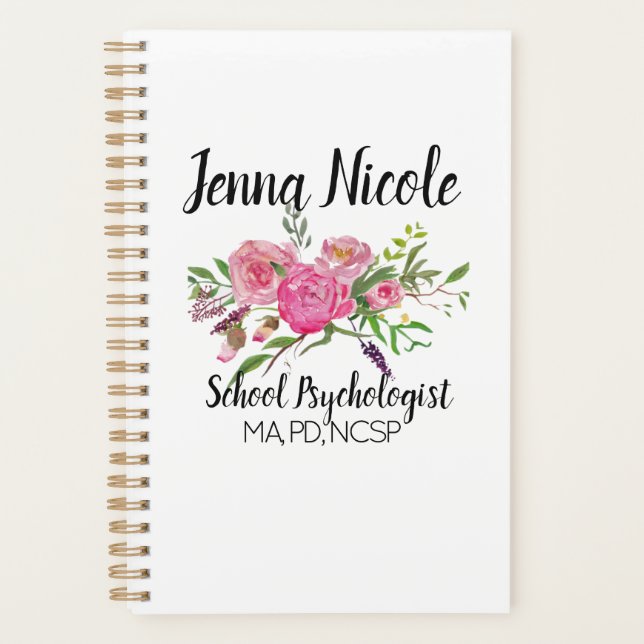 Agenda Psicologia escolar (Frente)