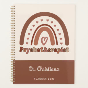 Agenda Psicoterapeuta Personalizado do Arco-Íris