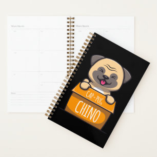 Agenda Pug in a Cup - Boné-Pug-Chino