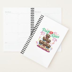 Agenda Pug N Kisses Pug Dog Lover
