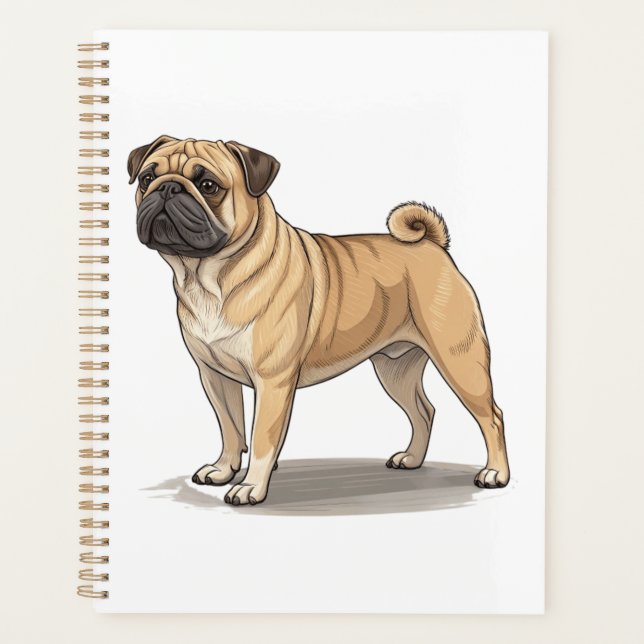 Agenda Pugabull Americano (Frente)