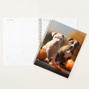 Agenda Pumpkin de Apelido de outono de Pitbulpy