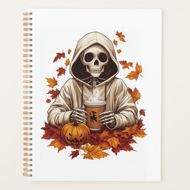 Agenda  Pumpkin Spice Skeleton (Frente)