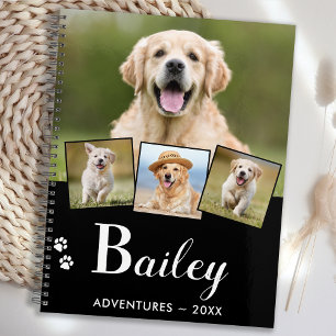 Agenda Puppy Dog Monograma Nome 5 Pet Foto