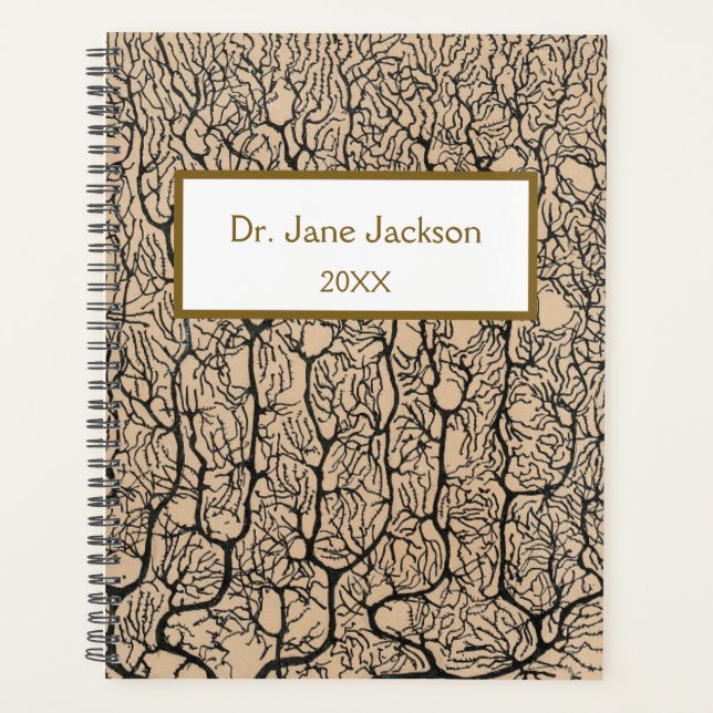 Agenda Purkinje Neuron Drawing - Neurologista (Frente)