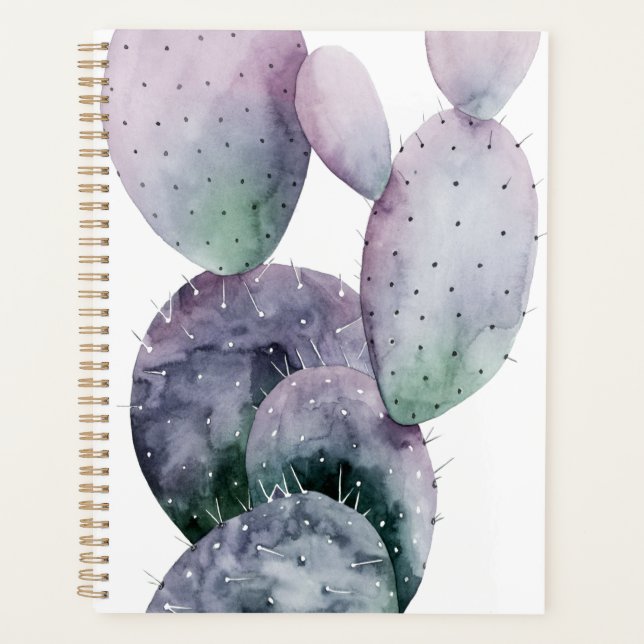 Agenda Purple Cactus (Frente)