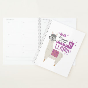 Agenda Purple No Drama Llama