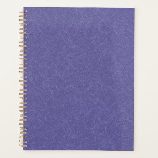 Agenda Purple textured surface swirling pattern (Frente)