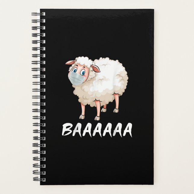 Agenda Quarentena Engraçada | Presentes De Trendy De Ovin (Frente)