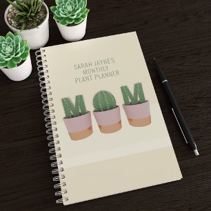 Agenda Quartel Interior De Cactus Funny