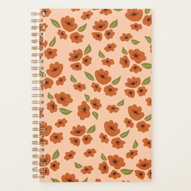 Agenda Queda Floral (Frente)