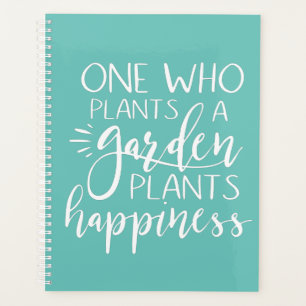 Agenda Quem Faz Um Jardim Prende Felicidade