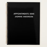 Agenda Quic Modern Black White 2024 Semanalmente Mensal<br><div class="desc">Chic Modern Black White 2024 Planeador Mensal Semanal</div>