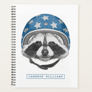 Agenda Raccoon Daredevil Adicione seu nome