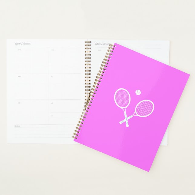 Agenda Rackets de tênis e Festa de Bola Rosa (Exibição)
