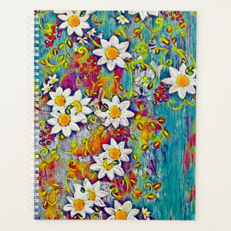 Agenda Rainbow Daisy Planner