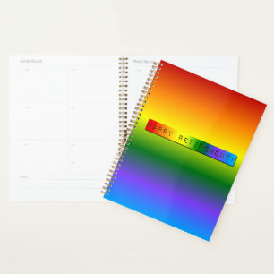 Agenda Rainbow Happy Retirement!