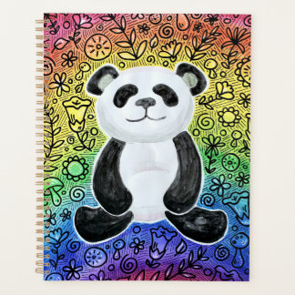 Agenda Rainbow Panda Planner