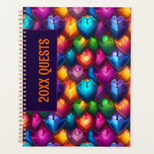 Agenda Rainbow Shields MMORPG Themed