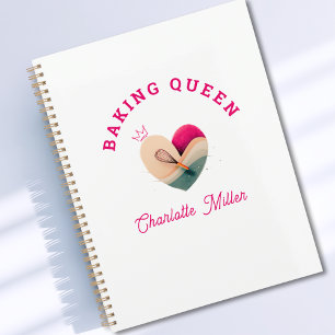 Agenda Rainha da Confeitaria - Coração - Personalizado