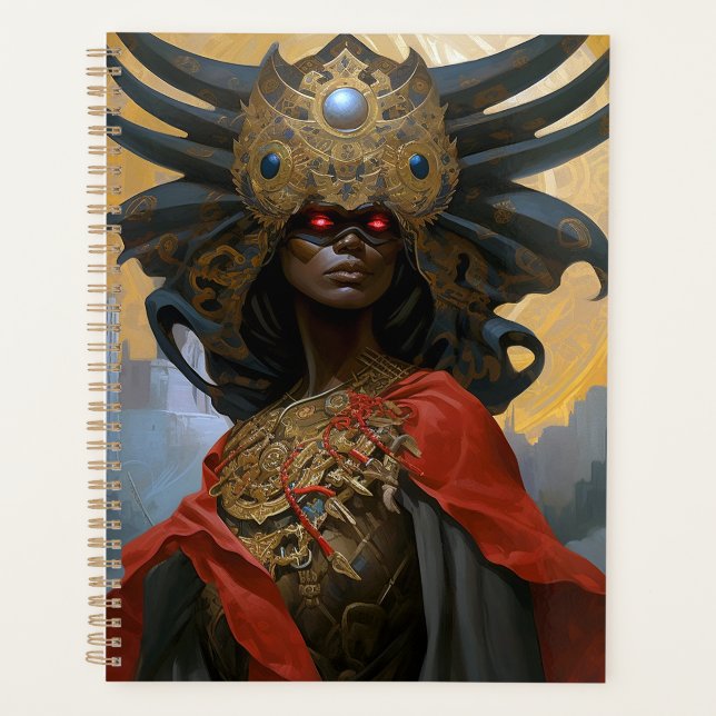 Agenda Rainha Deusa Fantasia Art (Frente)