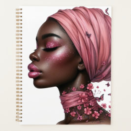 Agenda Rainha negra melanina irmã amor de aniversário