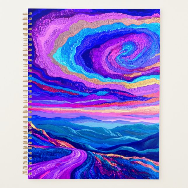 Agenda Raio Roxo (Frente)