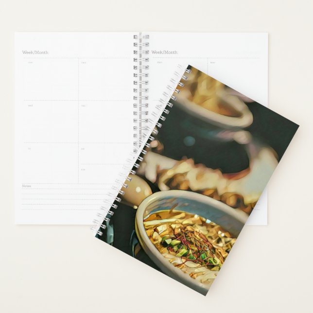 Agenda Ramen trabalho de arte (Exibição)