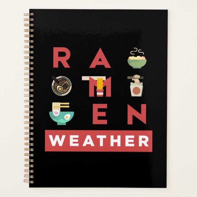 Agenda Ramen Weather (Frente)